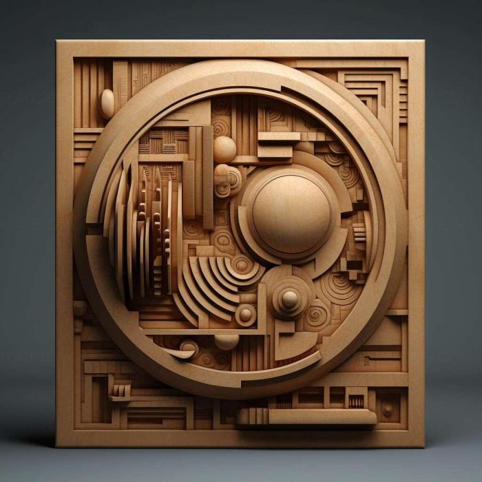 نموذج ثلاثي الأبعاد لآلة CNC 3D Art 